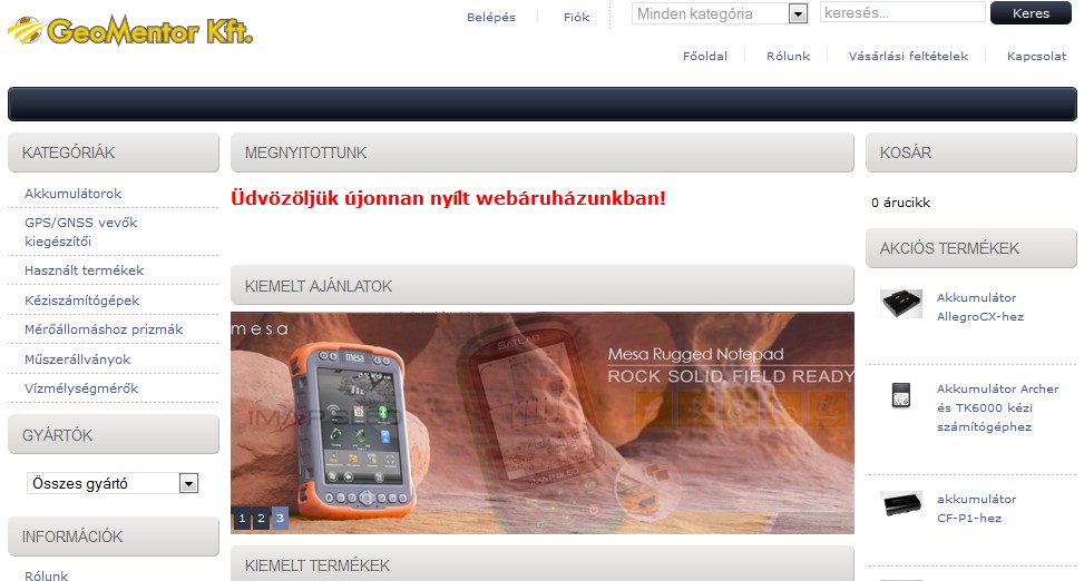 geomentor-webshop